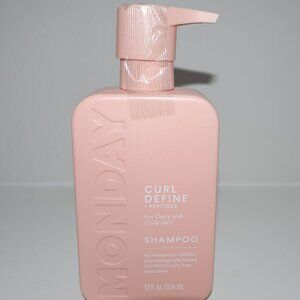 MONDAY Curl Define + Peptides Shampoo 12 fl oz For Curly & Coily Hair Sulfate